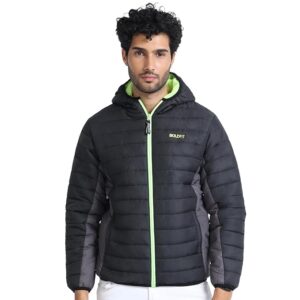 Boldfit Men's Polyester Padded Standard Length Jacket